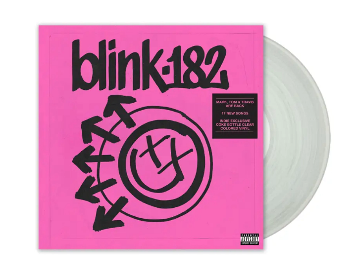 Blink 182 - One More Time - INDIE EXCLUSIVE Coke Bottle Clear LP