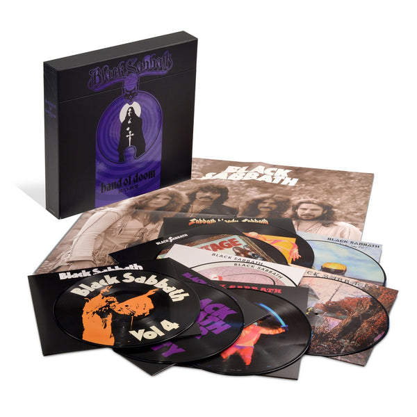 Black Sabbath - Hand of Doom 1970 – 1978 - 8 Picture Discs & Poster - Super Deluxe Numbered Boxset