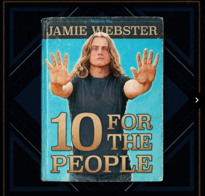 Jamie Webster - 10 For The People - INDIE EXCLUSIVE White Transparent Vinyl