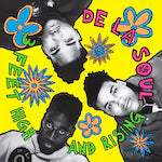 RSD BLACK FRIDAY 2023 - DE LA SOUL - 3 Feet High and Rising - 7" box set; 12 7", 42 gram, custom colored 7" in custom printed jackets in a 7" box w/ a 7" pinup and 1 double sided 7" slipmat