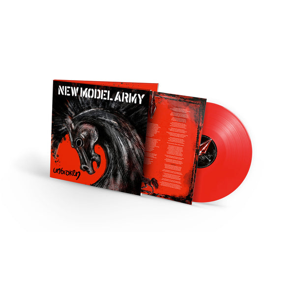New Model Army - Unbroken  LIMITED EDITION Red LP