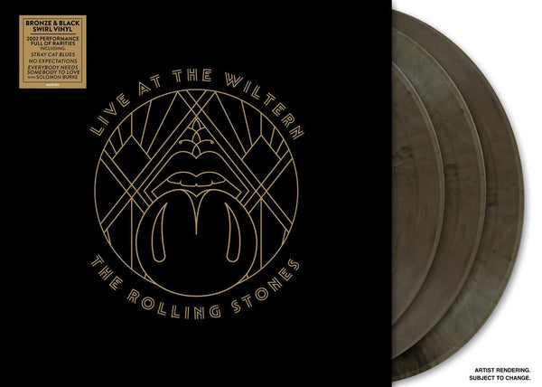 The Rolling Stones - Live At The Wiltern - 3LP Black & Bronze Swirl -Indies Exclusive