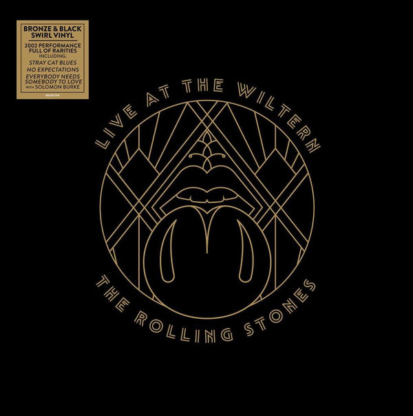 The Rolling Stones - Live At The Wiltern - 3LP Black & Bronze Swirl -Indies Exclusive