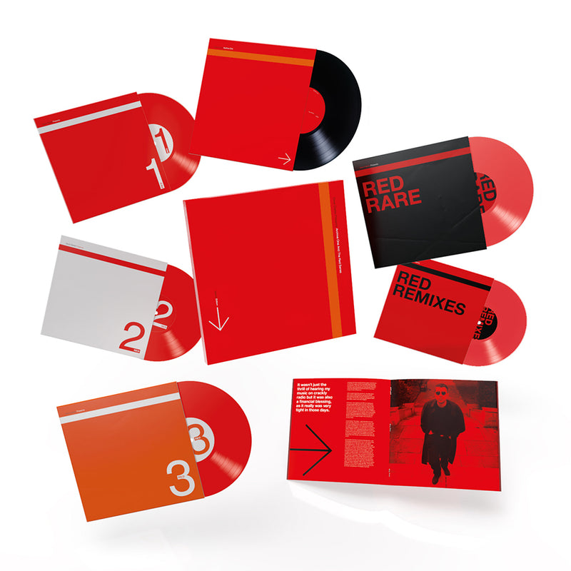 Dave Clarke - Archive One / Red Series 6LP's on Red Vinyl - Signed - ltd to 300 units UK