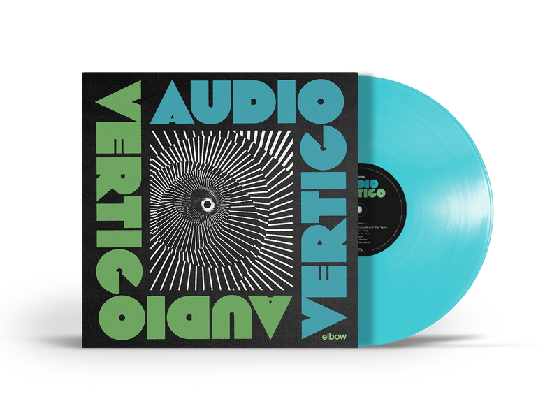 Elbow - AUDIO VERTIGO - INDIES EXCLUSIVE Transparent Blue/Alt Art LP