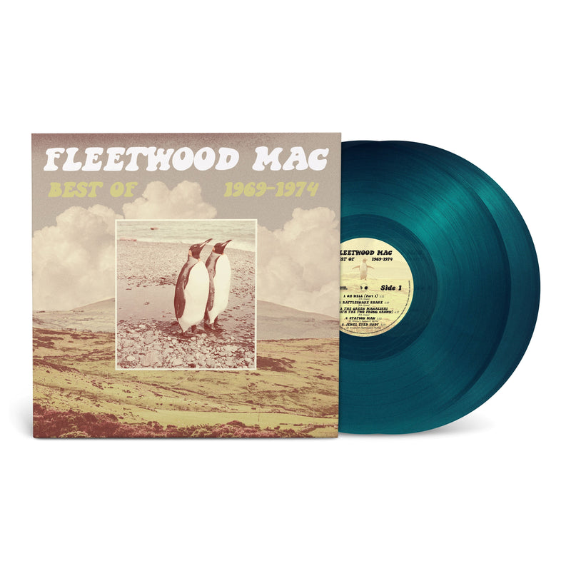 Fleetwood Mac - Best of Fleetwood Mac (1969-1974) 2LP 140g INDIE EXCLUSIVE Sea Blue Vinyl