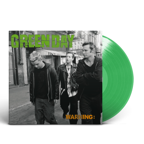 GREEN DAY - WARNING. Fluorescent Green LP