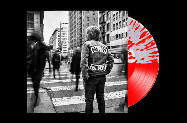 Bon Jovi -  Forever - (Candy Apple & Clear Translucent Half & Half)  LIMITED EDITION LP
