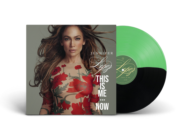 Jennifer Lopez - This Is Me...Now - INDIES EXCLUSIVE Sping Green / Black LP Colour Vinyl & Exclusive Cover Art) / LTD 1000 COPIES IN UK