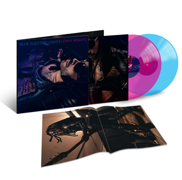 Lenny Kravitz - Blue Electric Light  Double LP Transparent Magenta & Blue RSD Stores Exclusive