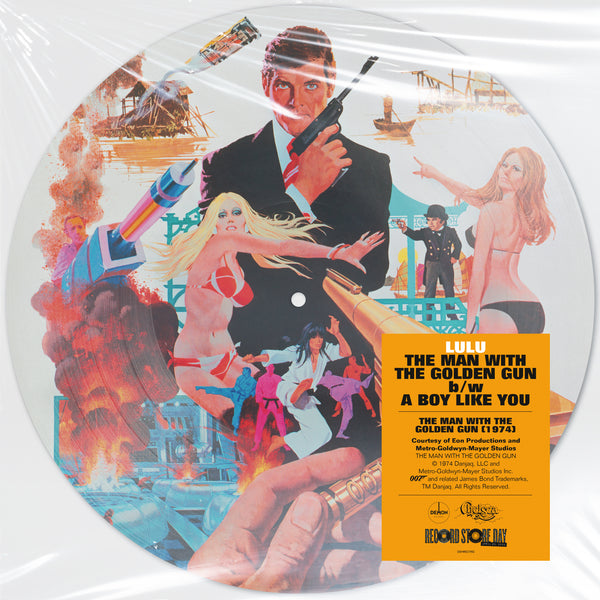 RSD2024 Lulu ~ James Bond - The Man With The Golden Gun Picture Disc (RSD 2024) ~ PD
