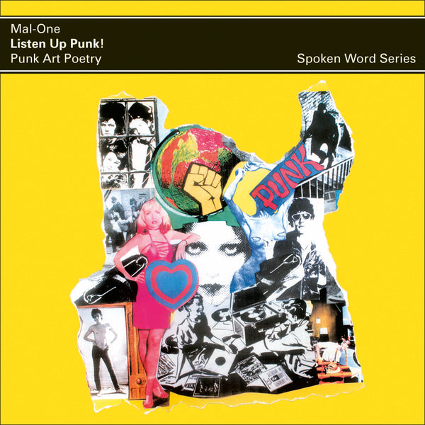 RSD2024 Mal-One ~ Listen Up Punk! Punk Art Poetry
spoken word album ~ LP