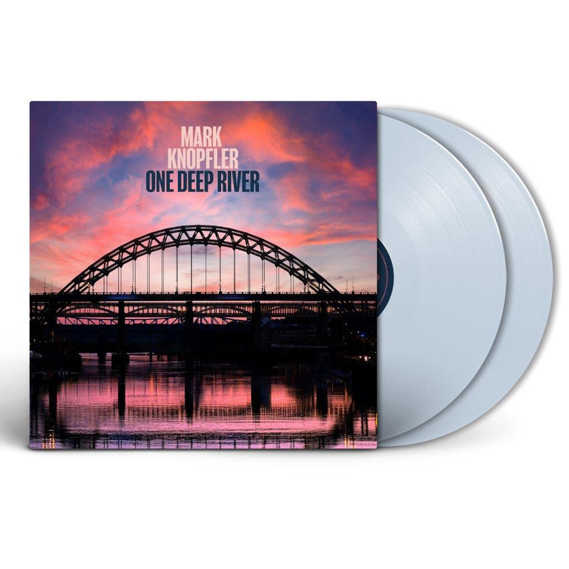 Mark Knopfler - One Deep River Light Blue Vinyl indie exclusive