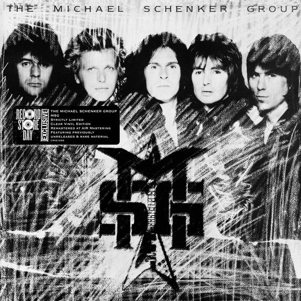 RSD2024 Michael Schenker Group ~ MSG (Expanded Edition) ~ 180g Clear Vinyl 2LP in Gatefold Sleeve