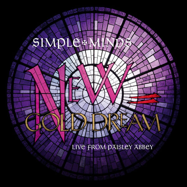 Simple Minds - New Gold Dream Live From Paisley Abbey - 1LP – Red Black Marble Vinyl