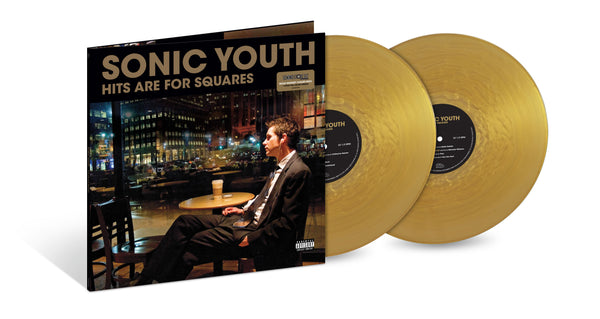 RSD2024 Sonic Youth ~ Hits Are For Squares ~ 1 LP Gold Nugget Jacket with gold foil sticker