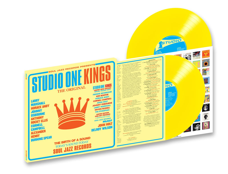 RSD BLACK FRIDAY 2023 - SOUL JAZZ RECORDS PRESENTS - STUDIO ONE KINGS - 2LP