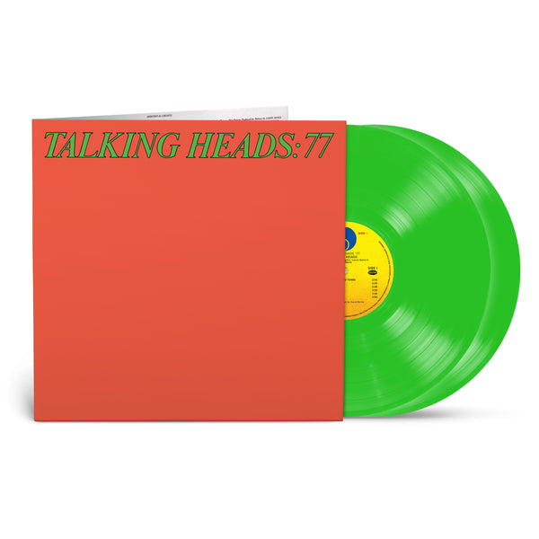 Talking Heads - Talking Heads:77 - INDIE EXCLUSIVE 2LP Limited Green