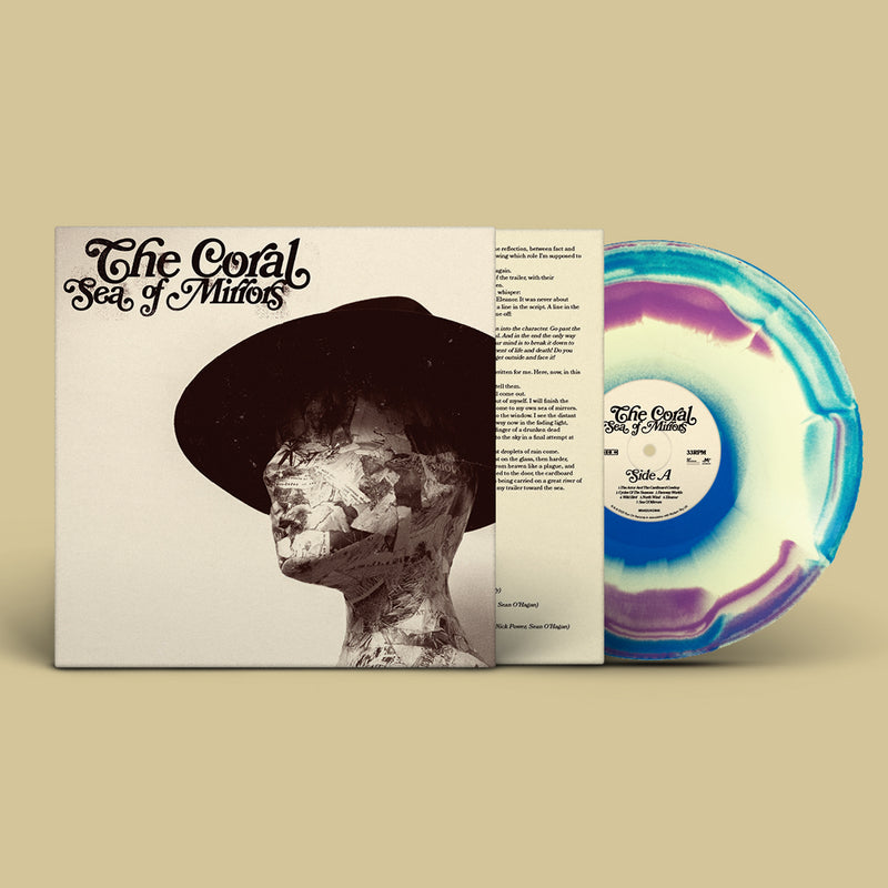 The Coral – Sea Of Mirrors - LIMITED 3 Coloured Marble LP