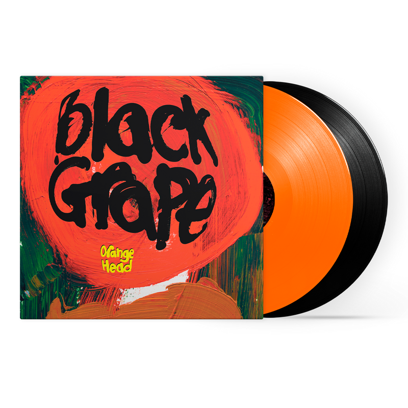 Black Grape - Orange Head - Double Vinyl Orange & bonus One sided Black LP