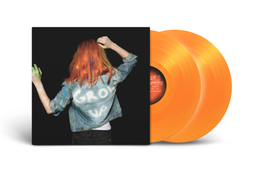 Paramore- Paramore 2LP, “tangerine” vinyl