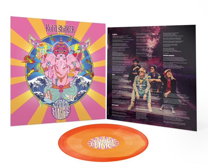 KULA SHAKER - NATURAL MAGICK - INDIE EXCLUSIVE Tie Dye LP