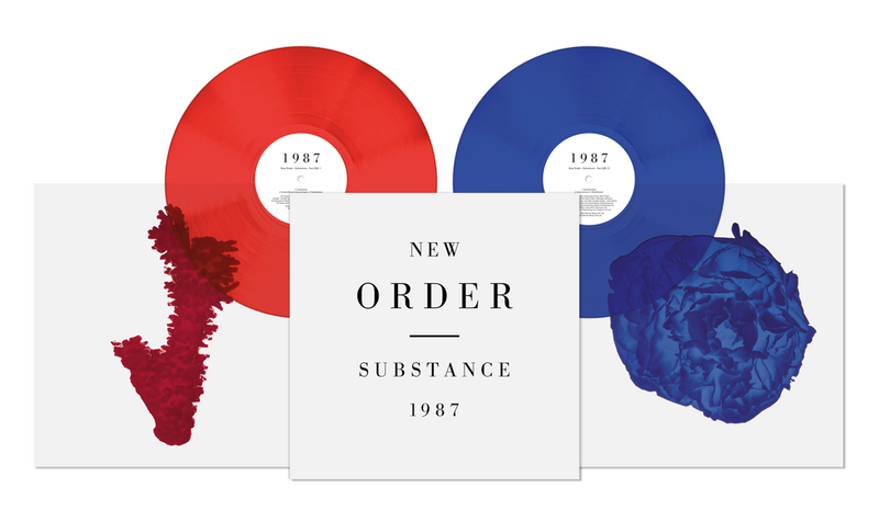 New Order - Substance ‘87 - INDIE EXCLUSIVE Red & Blue Double LP