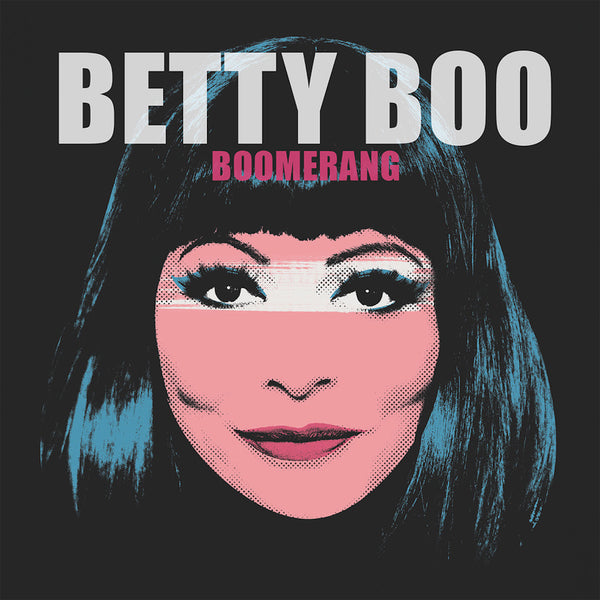 BETTY BOO - Boomerang - LIMITED Pink LP + Bonus 12" Sticker Sheet