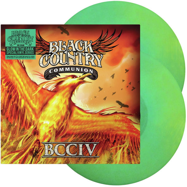 BLACK COUNTRY COMMUNION BCC lV 2LP SET Glow In The Dark Vinyl