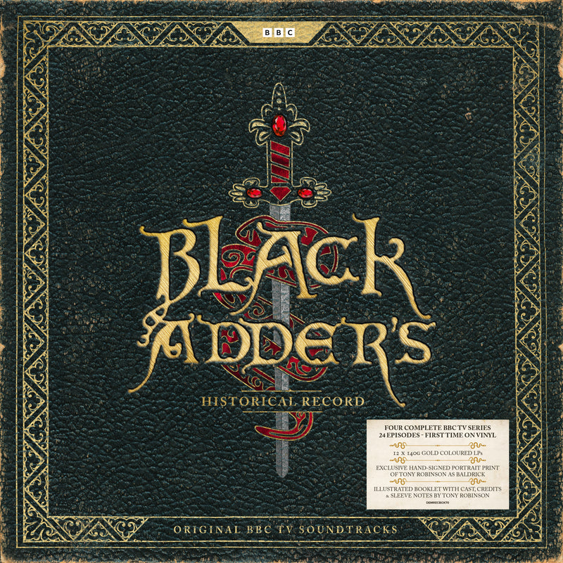 Blackadder - Blackadder's Historical Record - 40th Anniversary 140g Gold Vinyl -1500 signed