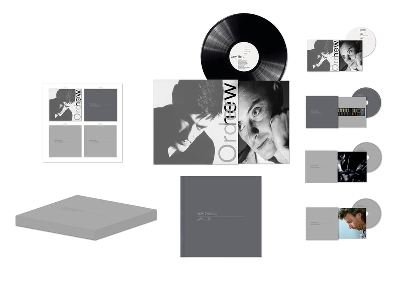 New Order- Low Life - Definitive Edition - 180g black 1LP / 2CD / 2DVD / BOOK