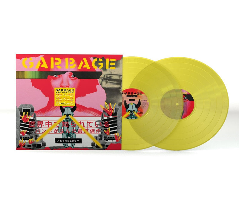 Garbage - Anthology - Transparent yellow Double LP