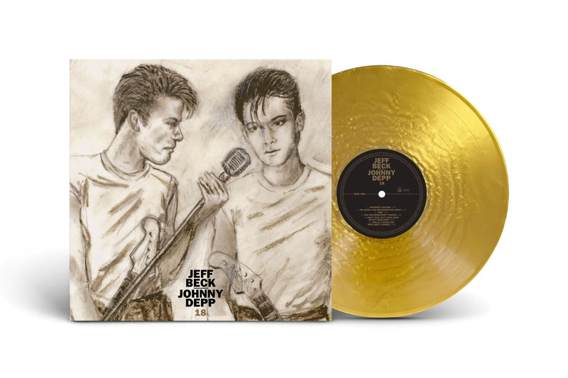 JEFF BECK & JOHNNY DEPP 18 RSD Store Gold Exclusive LP