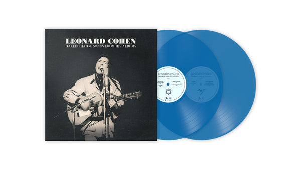 LEONARD COHEN  Hallelujah & Songs From His Albums 'Marbled Blue Vinyl'