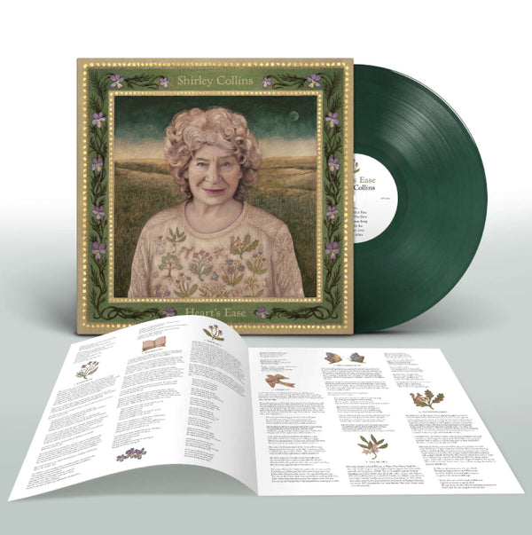 SHIRLEY COLLINS Heart's Ease 140g Dark Green vinyl